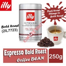 Coffee BEAN Bean, ILLY INTENSO 100% Arabica Roast 250g 