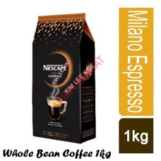 Coffee Non-Instant, Nescafe Milano Espresso Whole Bean Coffee 1kg (Food Service Pack) - Nestle Catering Vending