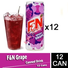 Drink Canned, F&N Grape 12's
