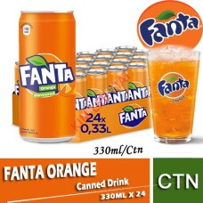 Drink Canned, FANTA Orange 24's/ctn