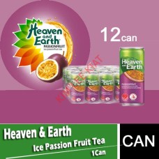 Drink Canned, H & E Ice Passion Fruit Tea 12's