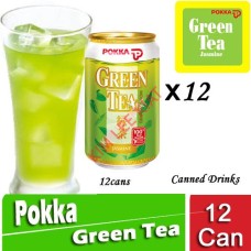 Drink Canned, POKKA Green Tea 12's