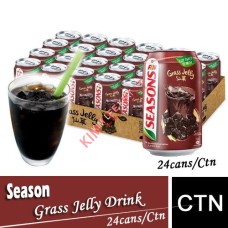 Drink Canned, SEASON Grass Jelly 24's  (Reduced Sugar)