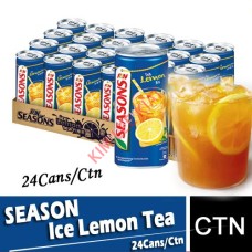 Drink Canned, SEASON Ice Lemon Tea 24's  (Reduced Sugar)
