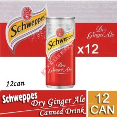 Drink Canned, SCHWEPPES Ginger Ale 12's