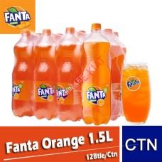 Drink Bte, FANTA Orange 1.5L x12's