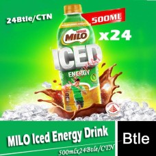 Drink Bte, MILO Iced Energy Drink 500ml x 24's