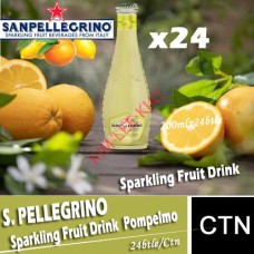 Sparkling Fruit Drink, S.PELLEGRINO (Pompelmo) 200ml x 24's