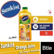 Juice Bte (fresh),(No Sugar Addded)Sunkist Orange Juice 2 L