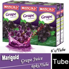 Drink Packet, MARIGOLD Grape Juice Pkt 6's