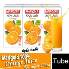 Drink Packet, MARIGOLD 100% Orange Juice Pkt 6's