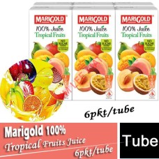 Juice Pkt, Marigold 100% Tropical Juice 6's 