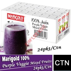 Juice-Pkt, MARIGOLD 100% Summer Fruits & Veggies 24's/ctn                                                                                             
