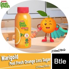 MARIGOLD PEEL FRESH ORANGE LESS SUGAR (SMALL) 250ML(keep in fridge)