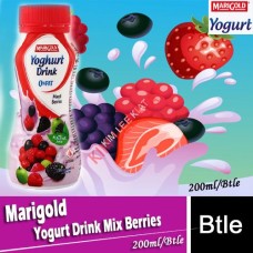 Yogurt Drink Bottle (fresh), MARIGOLD 200ml(Mixed Berries)(small)