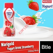 Yogurt Drink Bottle (fresh), MARIGOLD 200ml(Strawberry)(small)