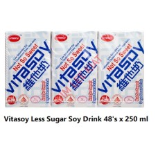Drink Pkt, (Less Sugar) Vitasoy 48's/ctn