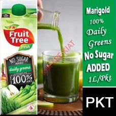 Juice (Fresh)-Pkt, FRUIT TREE Daily Greens No Sugar Added 1L
