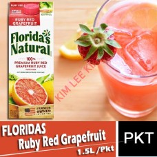 Juice(Fresh)-Pkt, FLORIDAS 100% 1.5L (Ruby Red Grapefruit)Keep In Fridge