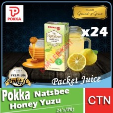 Drink Pkt, POKKA Honey Yuzu 24's/ctn