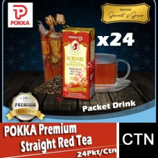 Drink Pkt, POKKA Premium Straight Red Tea 24's