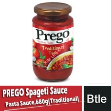 Prego Spageti Sauce 680g (Traditional)