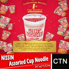 Cup Noodle, NISSIN 24's x 75g/ctn