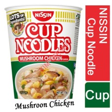 Cup Noodle, NISSIN (Mushroom Chicken)