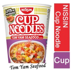 Cup Noodle, NISSIN (TOM YAM Seafood)