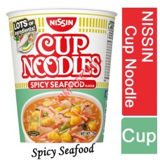 Cup Noodle, NISSIN (Spicy Seafood)
