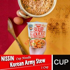 Cup Noodle, NISSIN (Korean Army Stew)