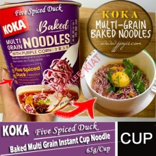 KOKA  Cup Noodle-Multi Grain W Purpose Corn Five Spiced Duck 65g