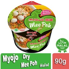 Bowl Noodle, MYOJO Mee Poh Dry Noodle (HALAL)90g