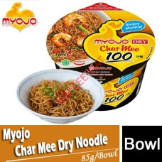 Bowl Noodle, MYOJO Char Mee Dry Noodle (HALAL)89g