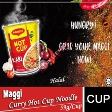 Cup Noodle, MAGGI Hot Cup Curry 59g - Nestle Catering Food