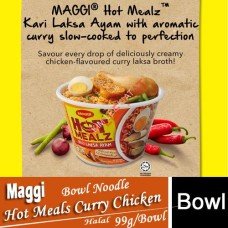 Bowl Noodle, MAGGI Hot Mealz Curry Chicken Bowl 94g-12551285