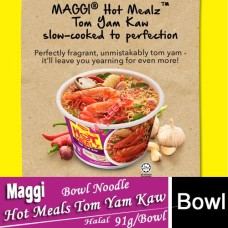 Bowl Noodle, MAGGI Hot Mealz Tom Yam Kaw Extra Bowl 101g
