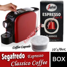 EXP 28/10/21-Segafredo Espreeso Classico Coffee (10 Capsule)(From Italy)