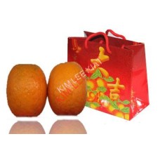 Mandarin KINNO Orange 2 Pcs + 1Red Paper Bag