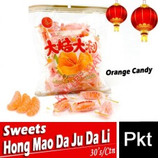 Sweets Hong Mao Da Ju Da Li (Orange Candy) (W) 210g