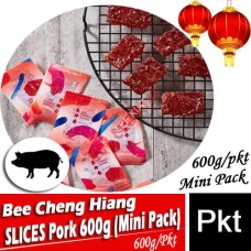 Bee Cheng Hiang SLICES Pork 600g (Mini Pack)
