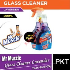 Cleanser - Glass,Mr Muscle  (Twin Pack)-LAVENDER