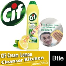 Cleanser - Kitchen, CIF Cream 500g (Lemon)