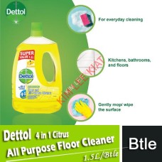 Cleanser - Floor, Dettol 4-IN-1 Multi Action (Citrus)1.5L
