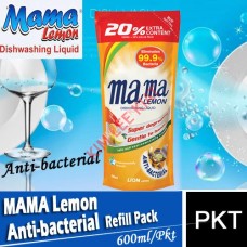 Dishwash Liquid, MAMA (Refill) Anti-bacterial 600ml