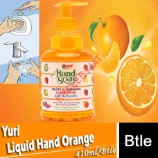 Hand Soap - Liquid, YURI ORANGE 410ml
