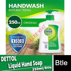 Hand Soap - Liquid, DETTOL (250ML-Small Bte)(Original)