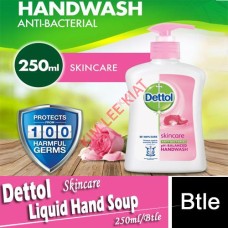 Hand Soap - Liquid, DETTOL (250ML-Small Bte)(Skincare)