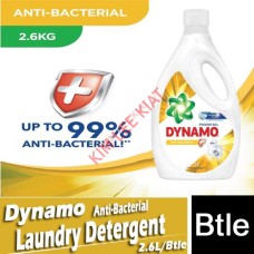 Laundry Detergent, DYNAMO Power Gel 2.5 L Antibacterial 