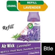 (REFILL-Lavender), AIR WICK Fresh Matic Automatic Spray 250ml